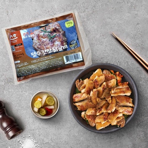 더쉐프 국내산 춘천 간장 닭갈비 500gx2팩/냉장