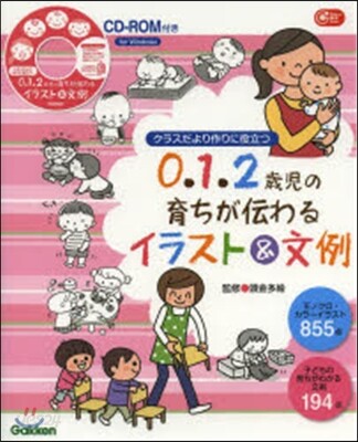 0.1.2歲兒の育ちが傳わるイラスト&文