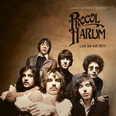 Procol Harum — Live On Air 1977 앨범 커버