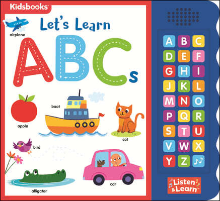 27-Button Sound Book Let's Learn ABCs