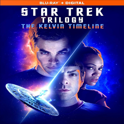 Star Trek Trilogy: The Kelvin Timeline (Ÿ Ʈ 3)(ѱ۹ڸ)(Blu-ray)