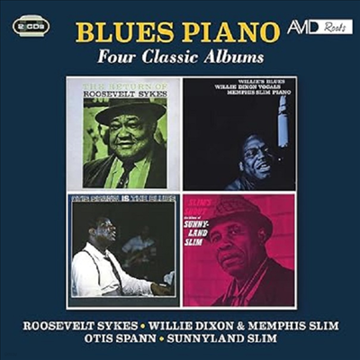 Roosevelt Sykes/Willie Dixon/Memphis Slim / Otis Spann/Sunnyland Slim - Four Classic Albums (Remastered)(4 On 2CD)