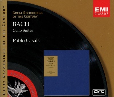 Bach : Cello Suites (무반주 첼로 모음곡) - 파블로 카잘스 (Pablo Casals) (2CD)(US발매)