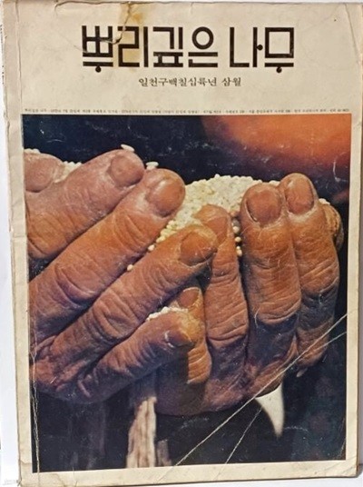 뿌리깊은나무 -1976년 3월 창간호- 실사진참조-