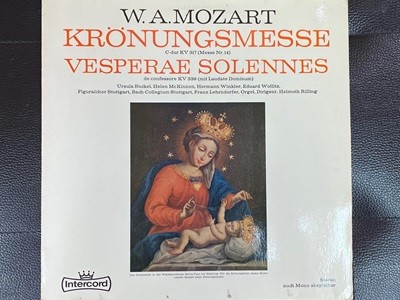 [LP] 우루클라 버켈 - Ursula Buckel - Mozart Kronungsmesse,Vesperae Solennes LP [독일반]