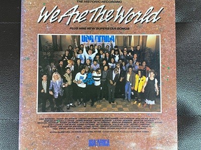 [LP] 마이클 잭슨(V.A) - USA For AFRICA We Are The World LP [지구-라이센스반]