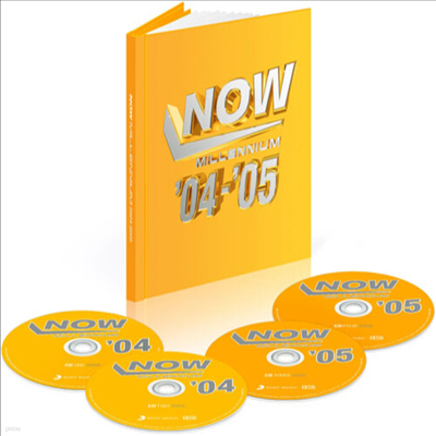 Various Artists - Now Millennium 2004 - 2005 (Ltd. Ed)(Hardcoverbook)(4CD)