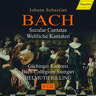 :  ĭŸŸ (Bach: Secular Cantatas) (8CD Boxset) - Helmuth Rilling