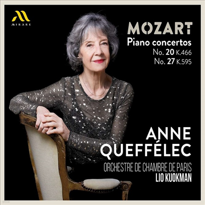 Ʈ: ǾƳ ְ 20 & 27 (Mozart: Piano Concertos Nos.20 & 27)(CD) - Anne Queffelec