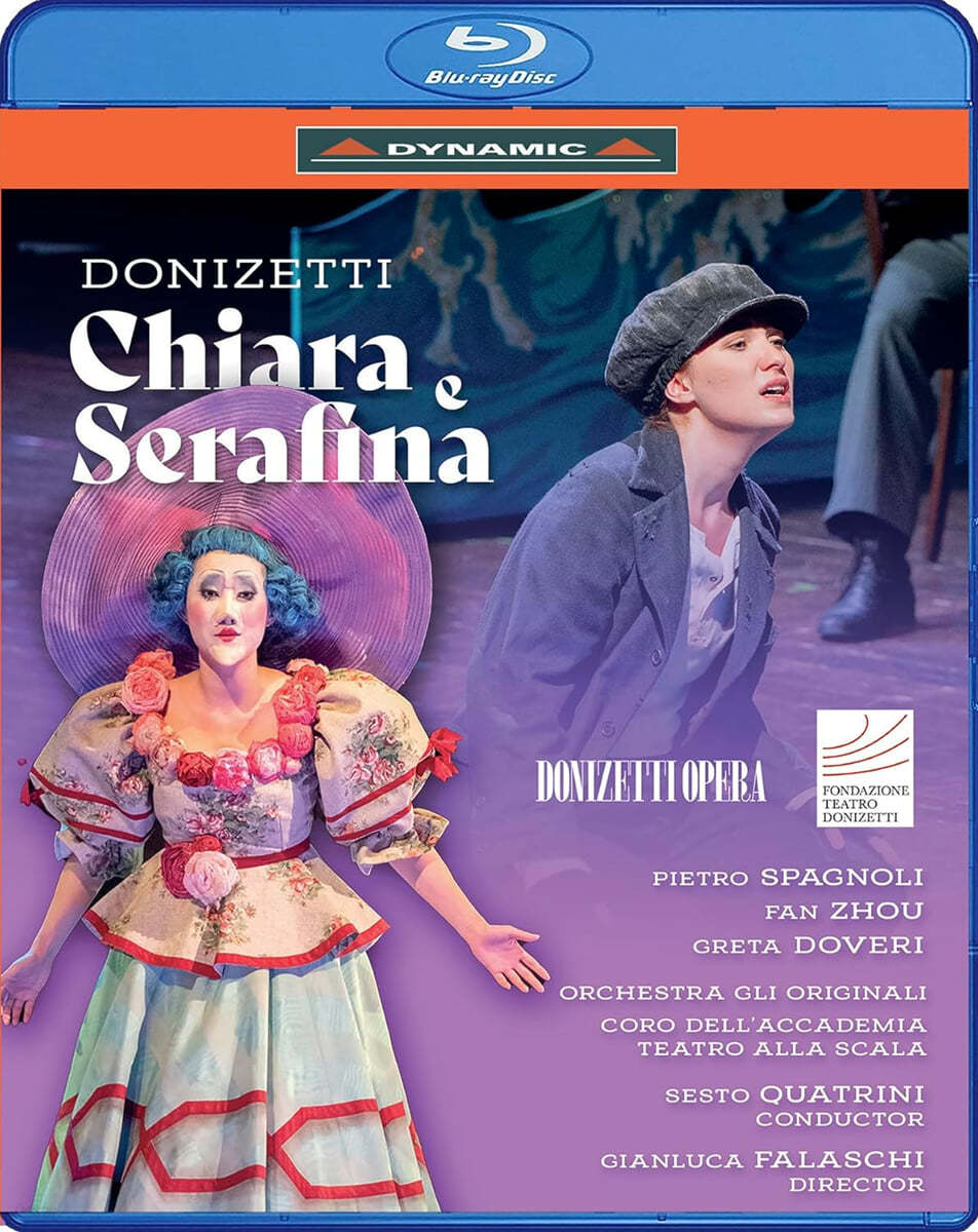 Sesto Quatrini 도니체티: 오페라 &#39;키아라와 세라피나&#39; (Donizetti: Chiara E Serafina)