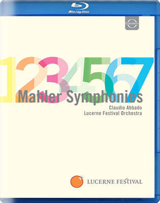 Claudio Abbado  :  1-7 (Mahler: Symphonies 1-7)