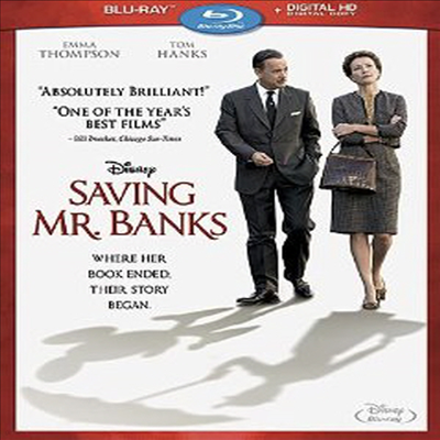 Saving Mr. Banks (̺ MR.ũ) (ѱ۹ڸ)(Blu-ray) (2013)