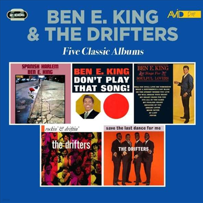 Ben E. King & The Drifters - Five Classic Albums (Remastered)(5 On 2CD)
