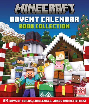 Minecraft Advent Calendar: Book Collection: 24 Days of Builds, Challenges, Jokes and Activities!