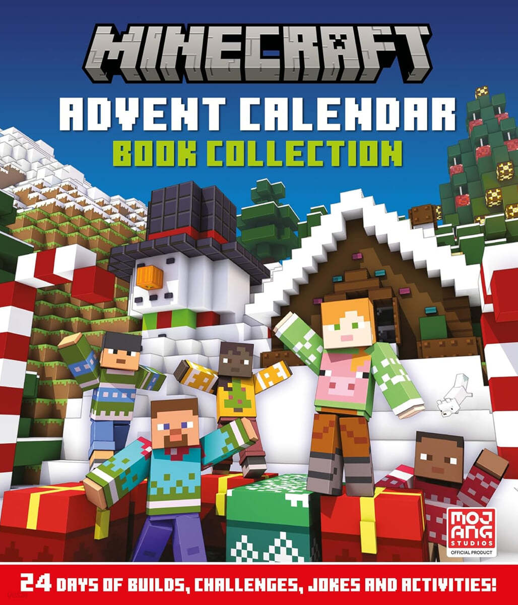 Minecraft Advent Calendar: Book Collection: 24 Days of Builds, Challenges, Jokes and Activities!