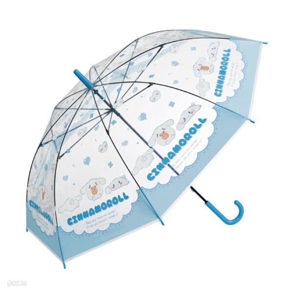 [산리오] 시나모롤 파스텔 투명 우산 60cm