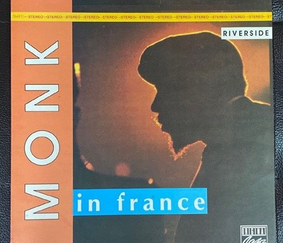 [LP] 몽크 - Thelonious Monk - In France LP [예음-라이센스반]