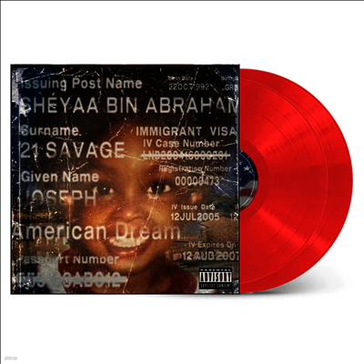 21 Savage — American Dream 앨범 커버