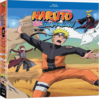 Naruto Shippuden: Set 1 ( ǳ: Ʈ 1)(ѱ۹ڸ)(Blu-ray)