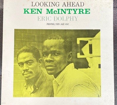 [LP] 켄 맥킨타이어,에릭 돌피 - Ken McIntyre With Eric Dolphy - Looking Ahead LP [일본반]