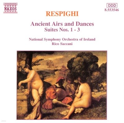 레스피기(Respighi): 옛 아리아와 춤곡 Ancient Airs And Dances - 사카니 (Rico Saccani)(Europe발매)