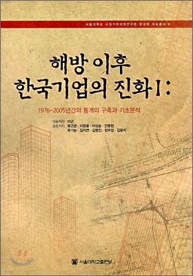 해방 이후 한국기업의 진화 1