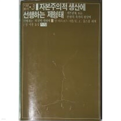 자본주의적 생산에 선해하는 제형태 - 자본관계, 또는 본원적축적의 형성에 선행하는 과정에 대하여[초판]