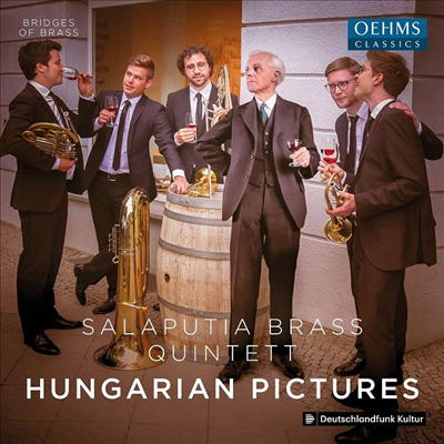 ݰ ϴ 밡 ǰ (Hungarian Pictures - Salaputia Brass)(CD) - Salaputia Brass