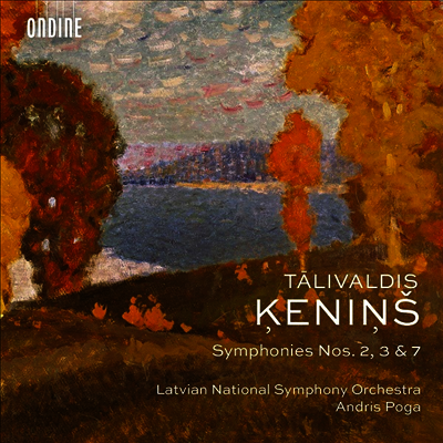 케닌스: 교향곡 2, 3 & 7번 (Kenins: Symphonies Nos.2, 3 & 7)(CD) - Andris Poga