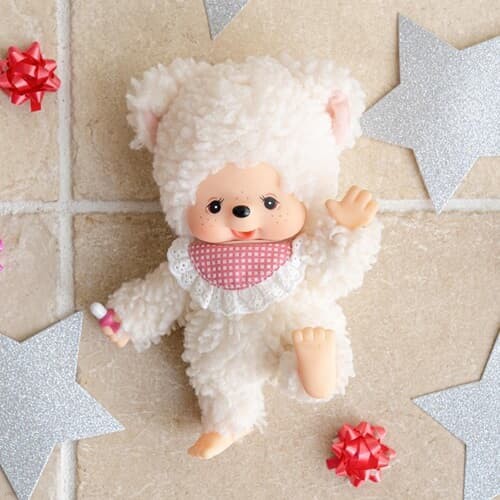 몬치치 Monchhichi 프렌즈 인형 S-Chamu