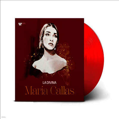 Maria Callas — 칼라스 베스트 - 라 디비나 (La Divina - Maria Callas) (Red Edition) - Maria Callas 앨범 커버