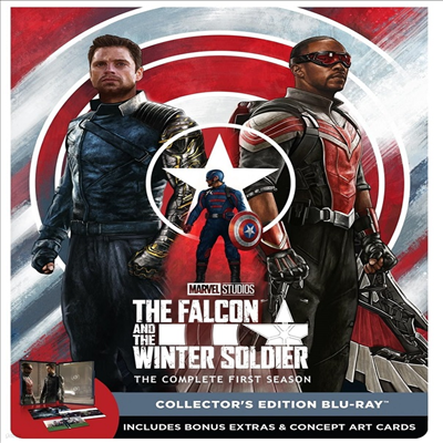 The Falcon and the Winter Soldier: The Complete First Season (ܰ  :  1) (2021)(ѱ۹ڸ)(Blu-ray)