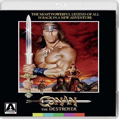 Conan The Destroyer (Standard Special Edition) (ڳ 2 - Ʈ̾) (1984)(ѱ۹ڸ)(Blu-ray)