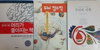 듣기만 해도 머리가 좋아지는 책 + 두뇌 장수학 + 두뇌의 미학