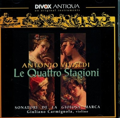 Vivaldi : 사계 (Les Quatre Saisons) - 카르미뇰라 (Giuliano Carmignola) (EU발매)