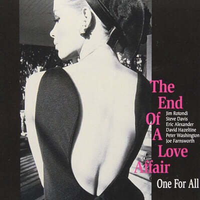 One For All — The End Of A Love Affair 앨범 커버