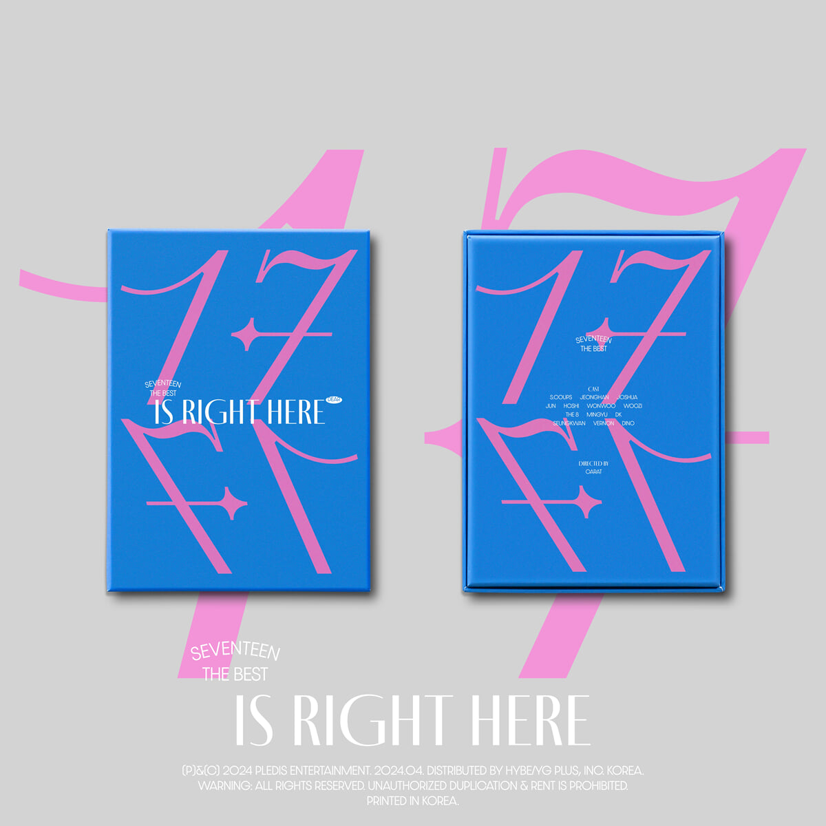 세븐틴 (SEVENTEEN) - SEVENTEEN BEST ALBUM '17 IS RIGHT HERE&