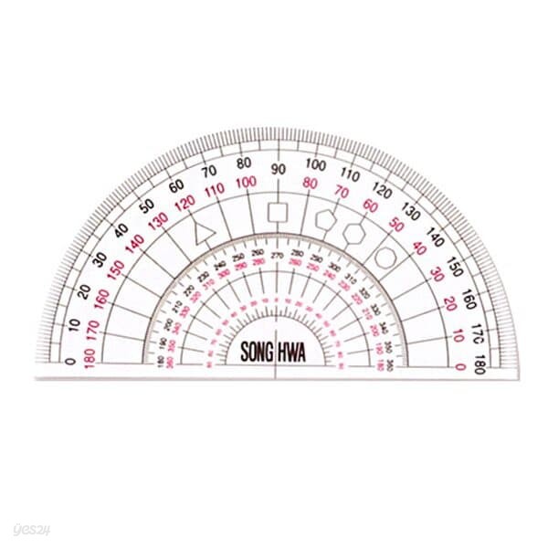 송화산업 700 각도기 10개묶음