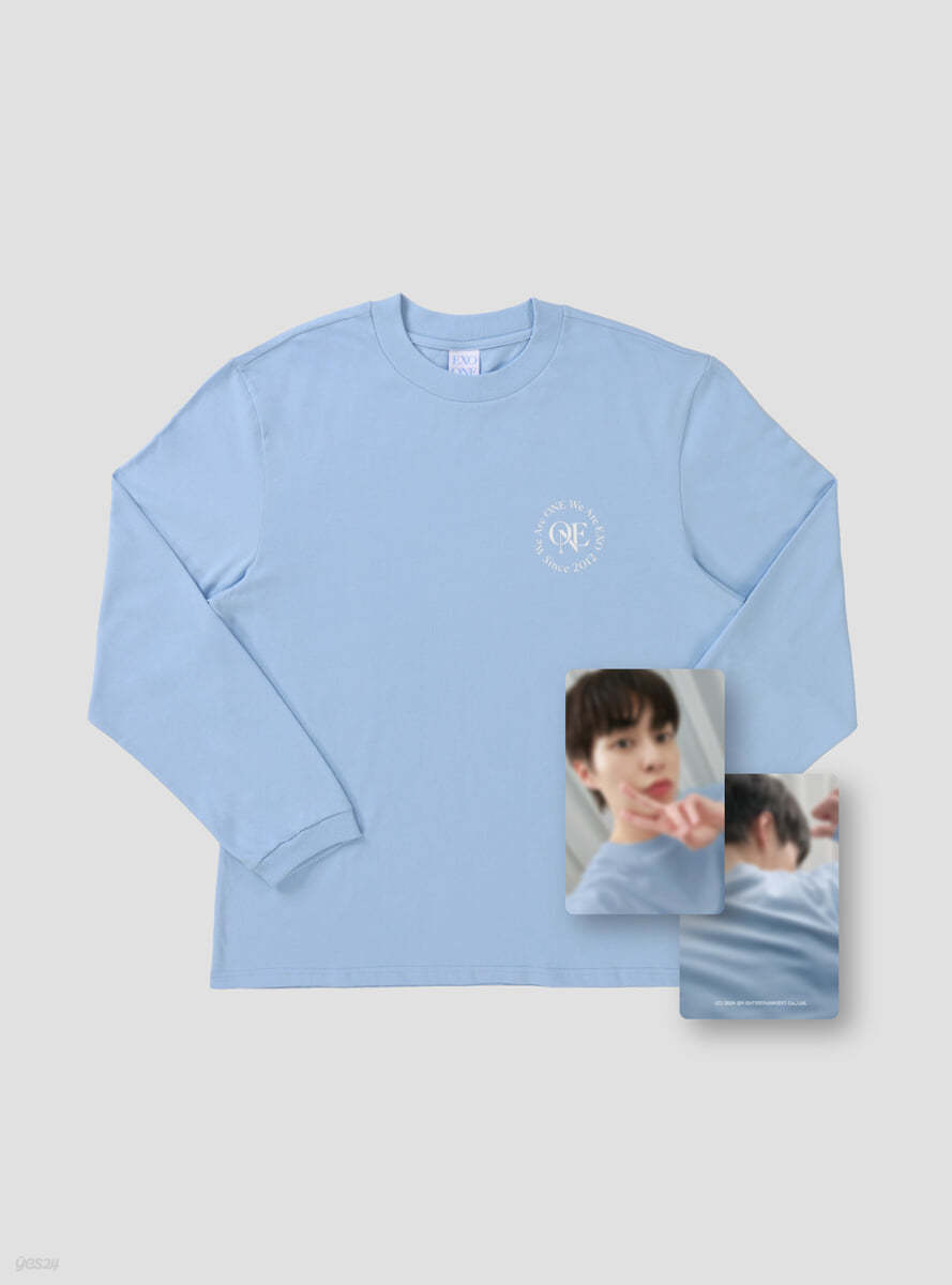 [2024 EXO FAN-MEETING &quot;ONE&quot;] LONG SLEEVE+PHOTO CARD SET [찬열 ver.]