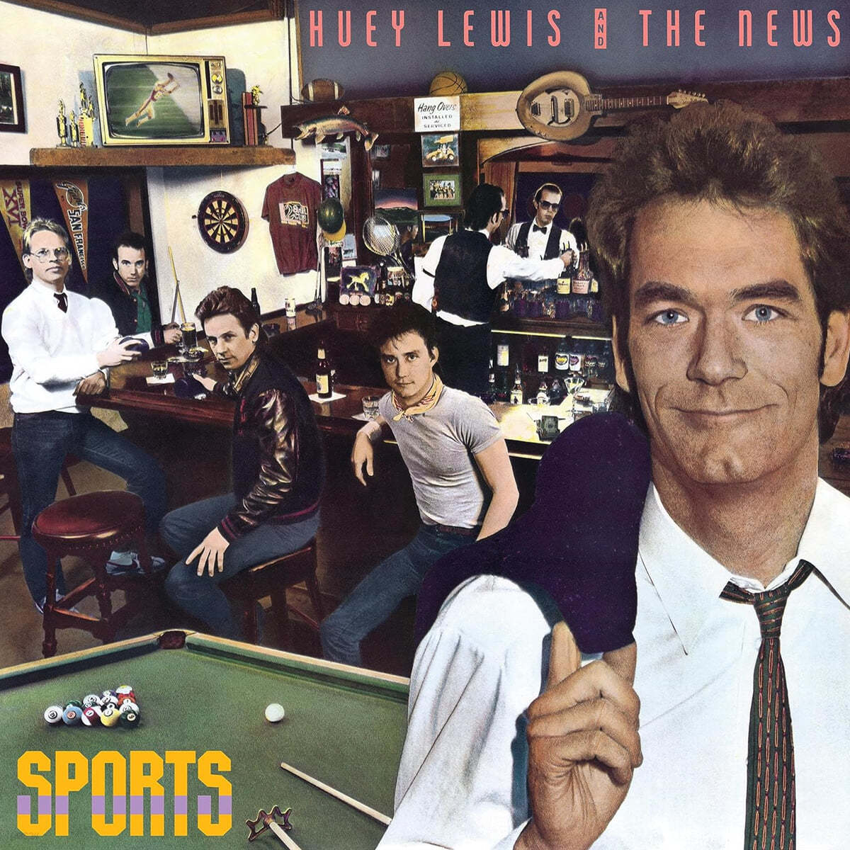 Huey Lewis &amp; The News (휴이 루이스 앤 더 뉴스) - Sports [LP]