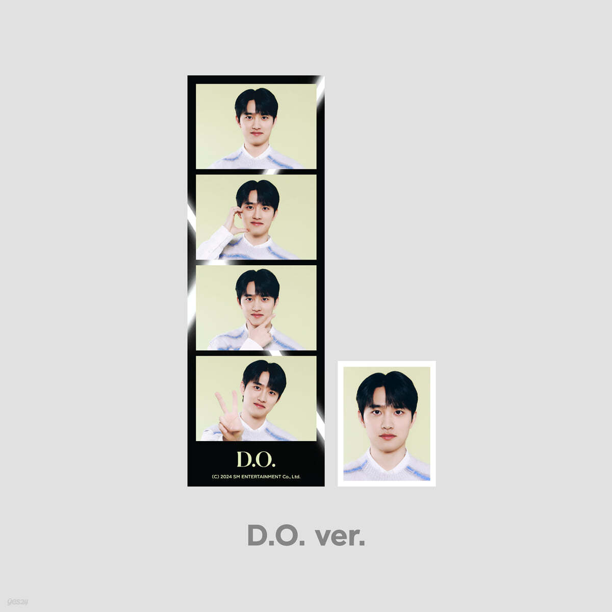 [2024 EXO FAN-MEETING &quot;ONE&quot;] 4 CUT + PHOTO SET [디오 ver.]