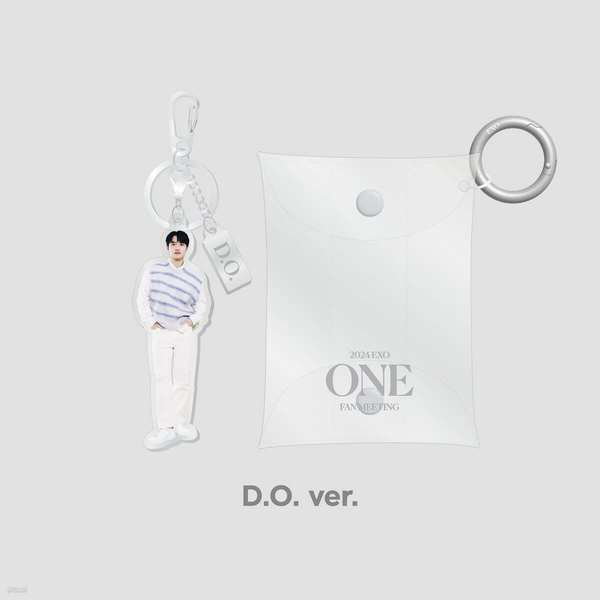 [2024 EXO FAN-MEETING "ONE"] PVC POUCH+ACRYLIC KEY RING SET [디오 ver.]