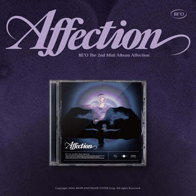BE'O (비오) - The 2nd Mini Album : Affection [JEWEL CASE ver.]