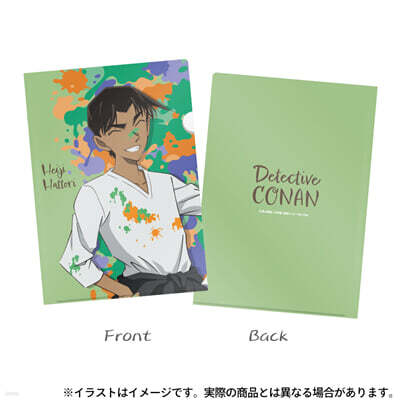 名探偵コナン クリアファイル.ステッカ-セット 服部平次(ア-ト)
