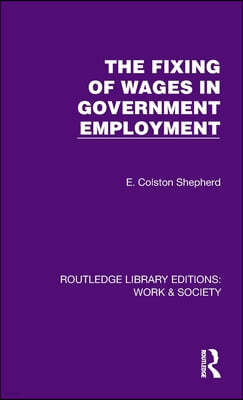 Fixing of Wages in Government Employment