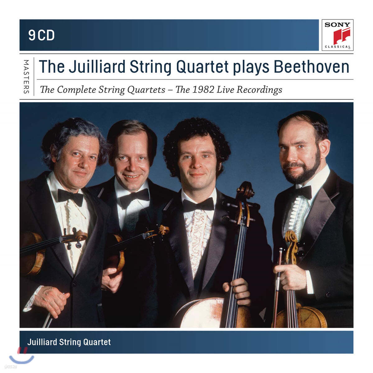 (미개봉) 줄리어드 현악 사중주단이 연주하는 베토벤 현악사중주 전집 2집 (The Juilliard String Quartet Plays Beethoven Vol.2) 