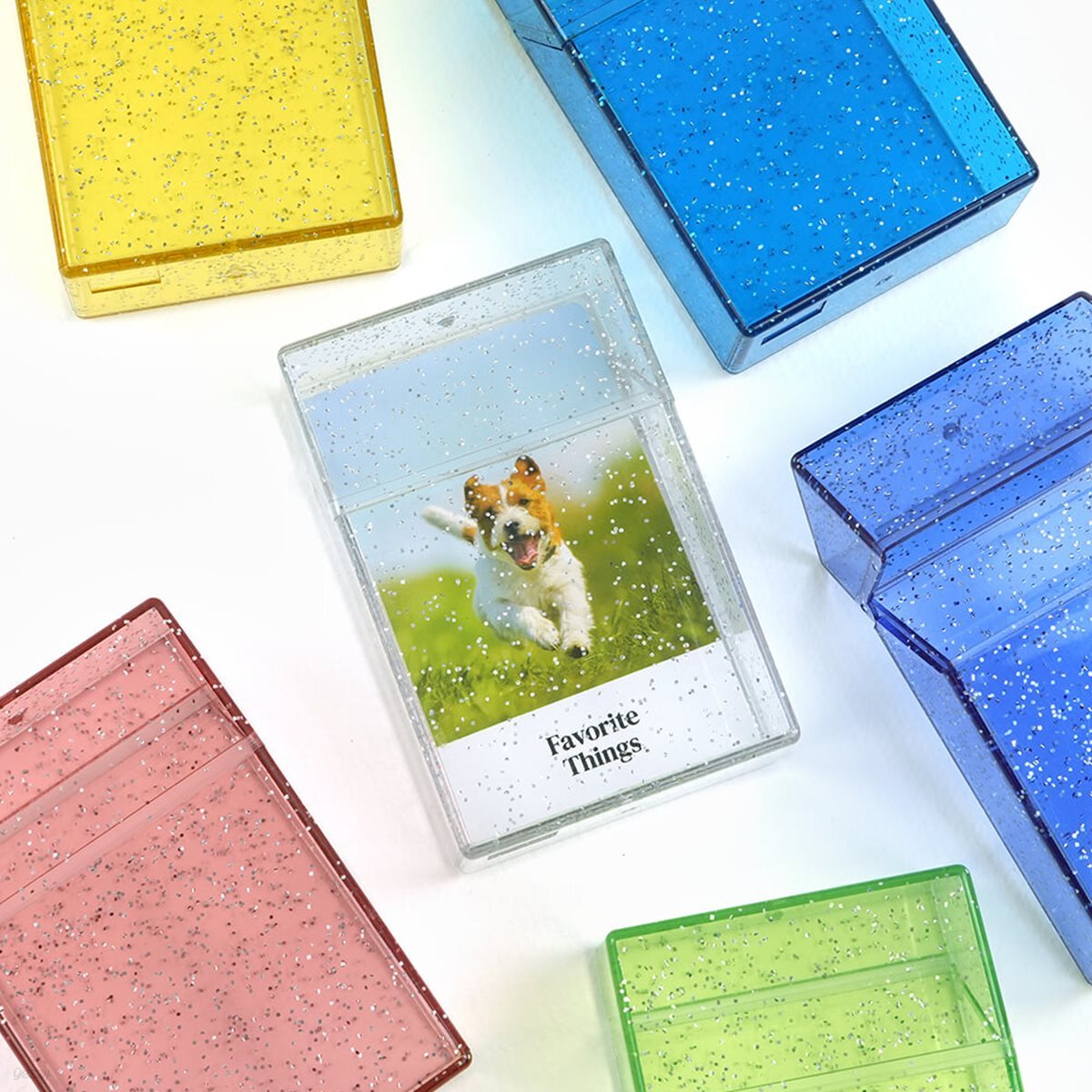 [예스24배송]핑크풋 3000글리터포토카드케이스(랜덤배송)