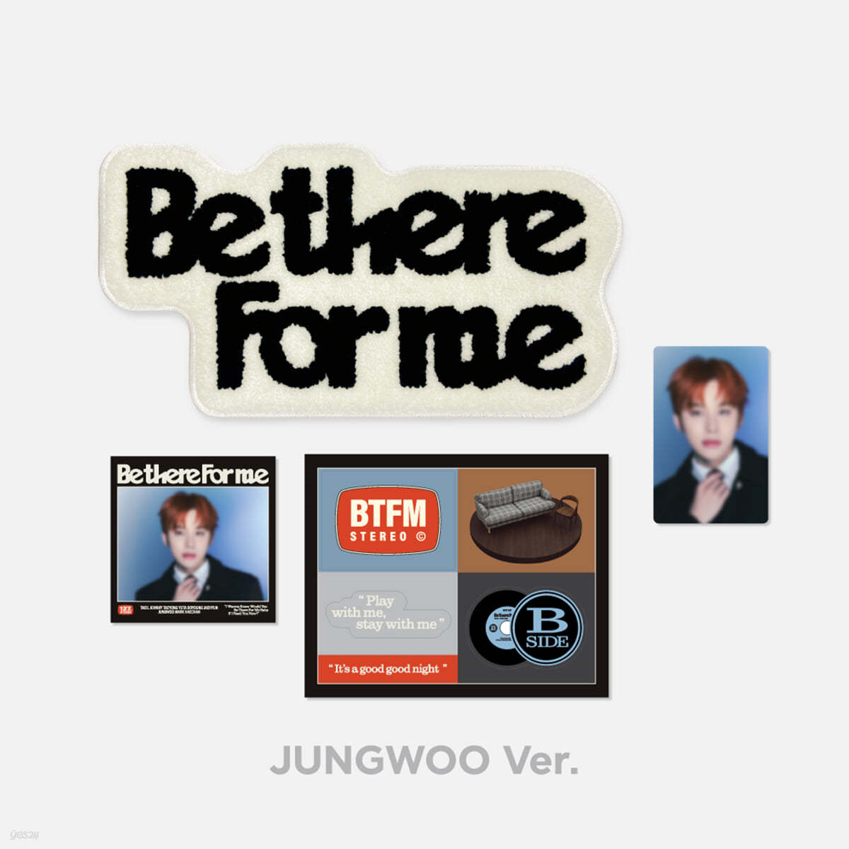 [NCT 127 - Be There For Me] MINI RUG SET [JUNGWOO ver.]
