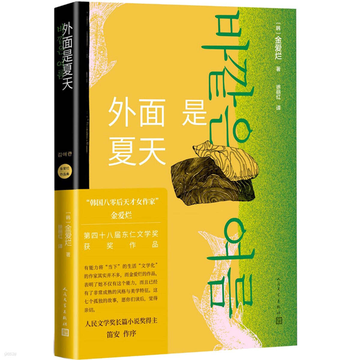 外面是夏天 바깥은 여름 중국어판（金愛爛作品集）김애란작품집