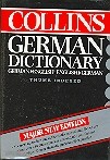 COLLINS GERMAN DICTIONARY (THUMB INDEXED) * MAJOR NEW EDITION